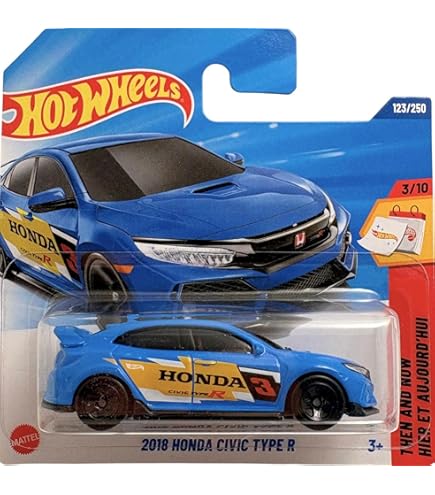 Amazon.com: Hot Wheels 1:64 Boulevard- Civic Type R : Toys & Games