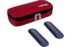 Apollo Walker Insulin Cooler Travel Case Diabetic Medication Cooler with Ice Packs and Insulation Liner