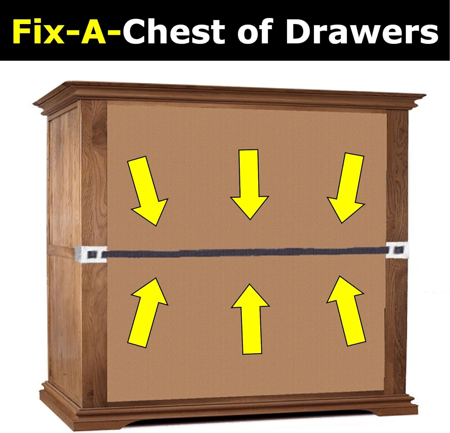 Medipaq Fix A Chest Of Drawers X 2 Repair Broken Buckled Chests