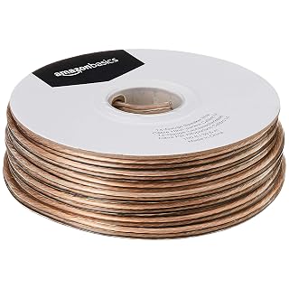 AmazonBasics 14-Gauge Speaker wire - 100 feet