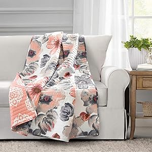 Lush Decor Leah Throw Blanket, 60