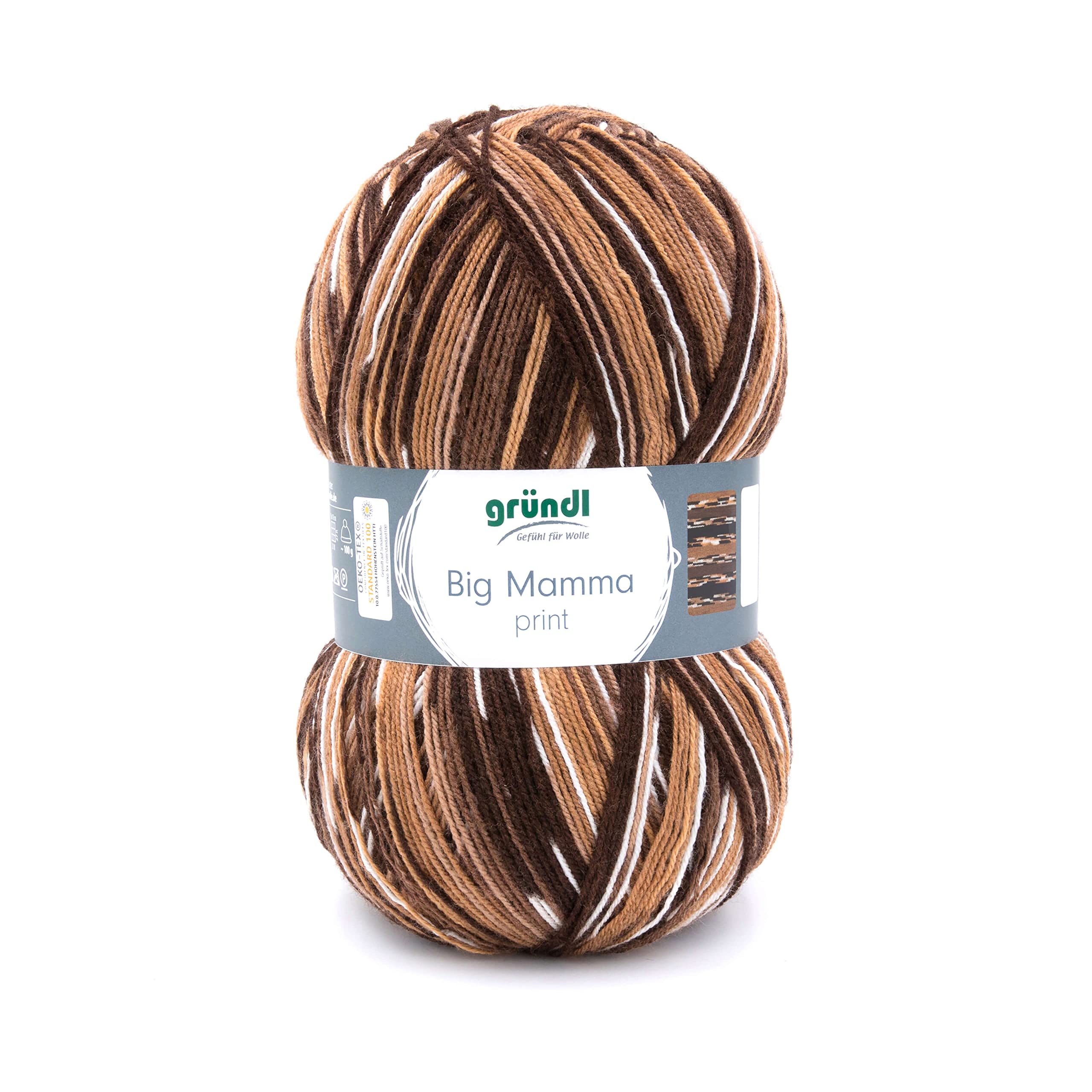 Gründl Yarn, Brown Mix