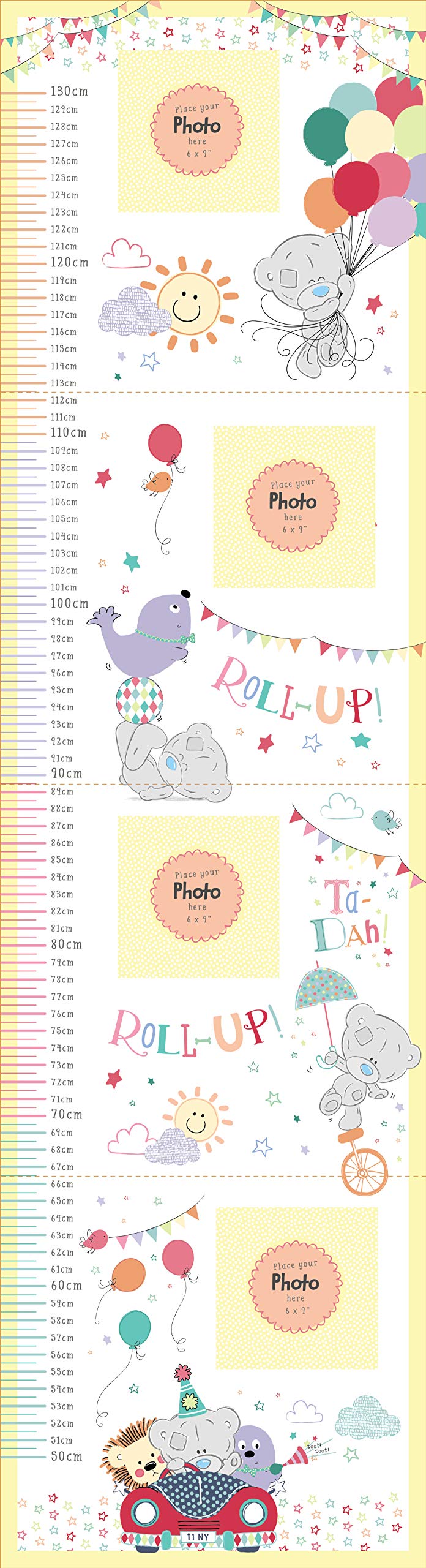 Me to You Kids Height Chart Wall Poster With Photos