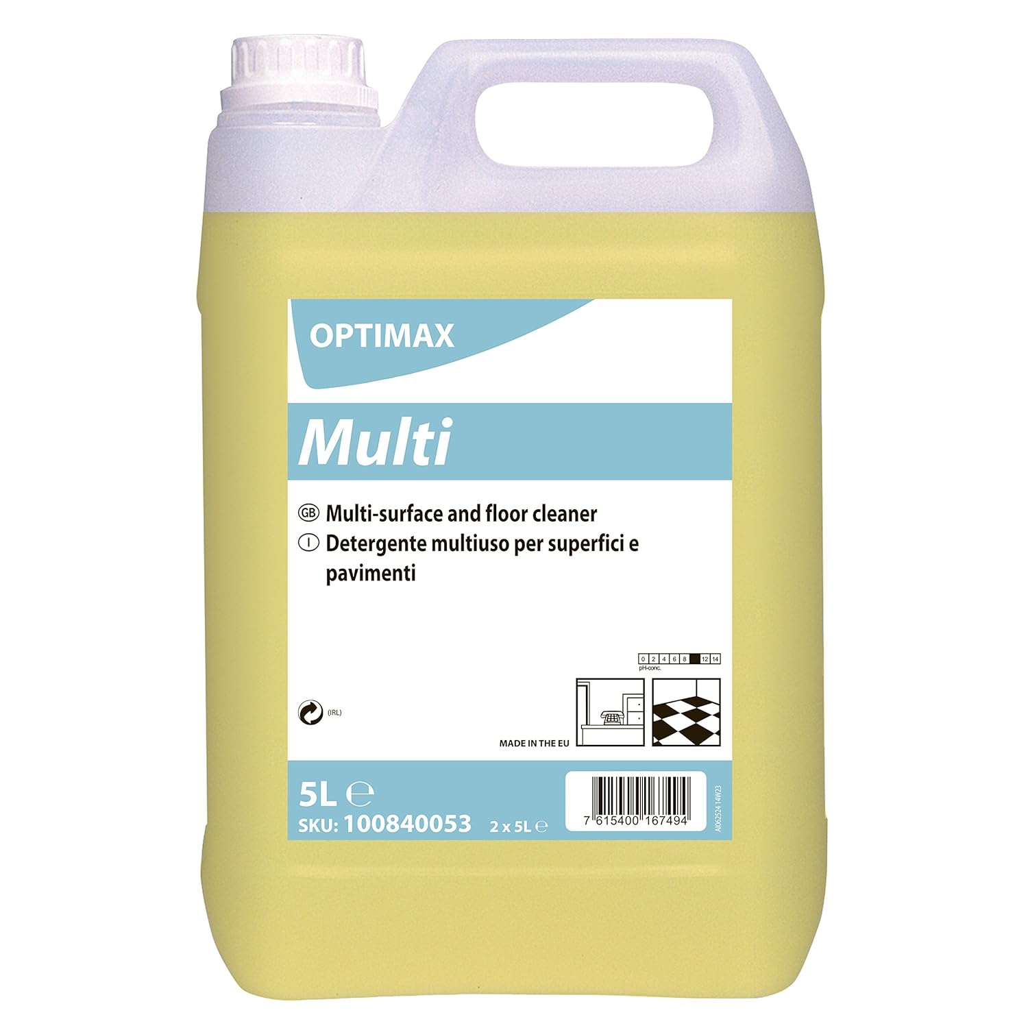 OPTIMAX 100840053 Multi Surface Cleaner, 5 l, 2 Stück Amazon.de Gewerbe, Industrie & Wissenschaft