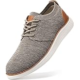 VILOCY Men's Fashion Dress Sneakers Casual Walking Shoes Business Oxfords Comfortable Breathable Lightweight Tennis