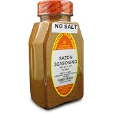 Marshalls Creek Spices Sazon Seasoning No Salt with Annatto - Sodium Free Sazon Spice Blend for Chicken, Rice, Beans &amp; Pork, MSG Free, Kosher, 11 oz Bulk Jar