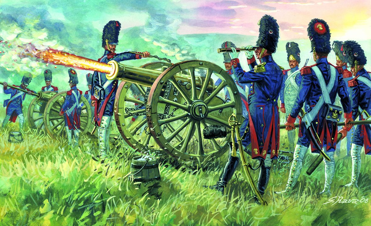 Italeri 1:72 - French Imperial Guard Artillery (Nap. Wars)