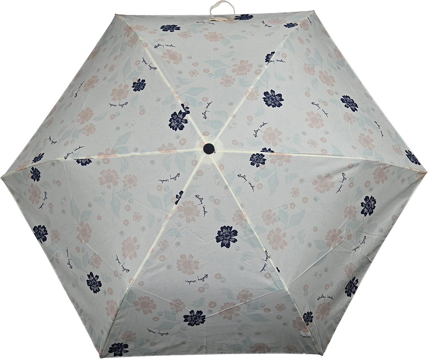Radley Painterly Floral Mini Telescope Umbrella in Natural Cream Buy