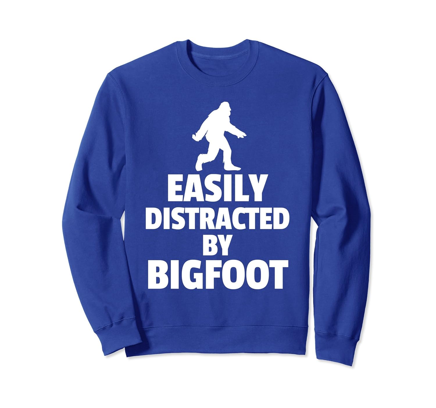 Funny Bigfoot Sweatshirt Father's Day Gift Sasquatch Mens-Rose