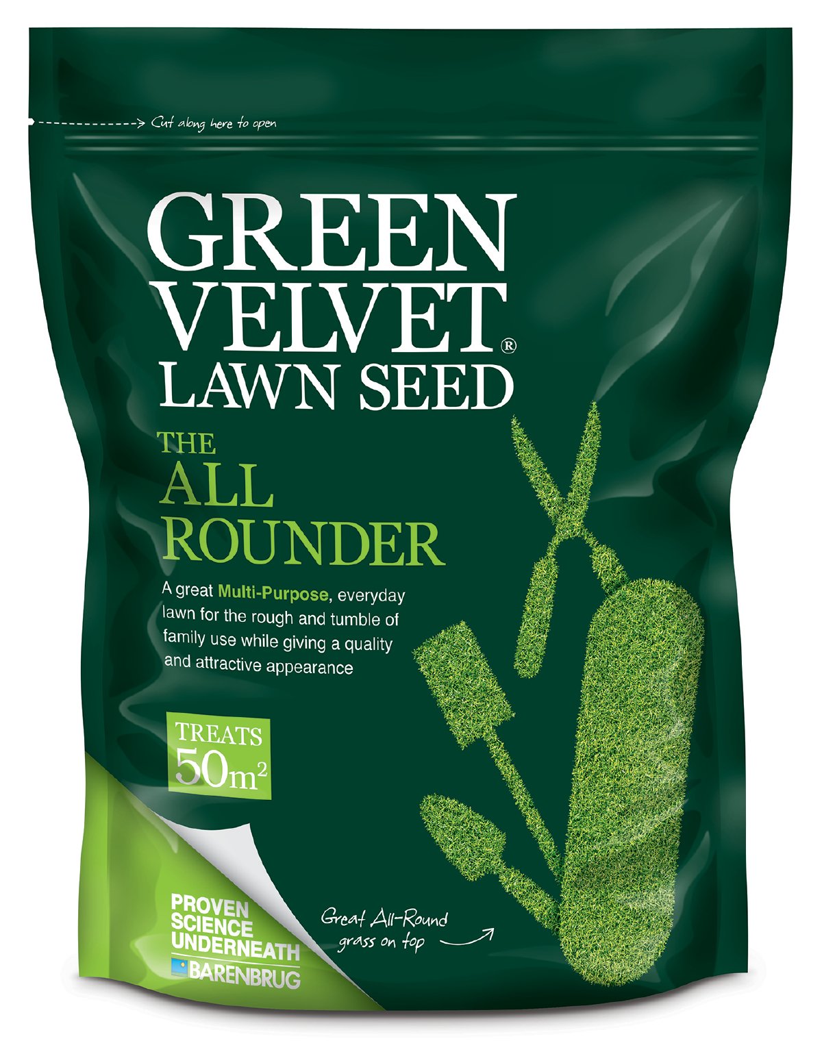 Green Velvet 1.75Kg Lawn Seed The All Rounder