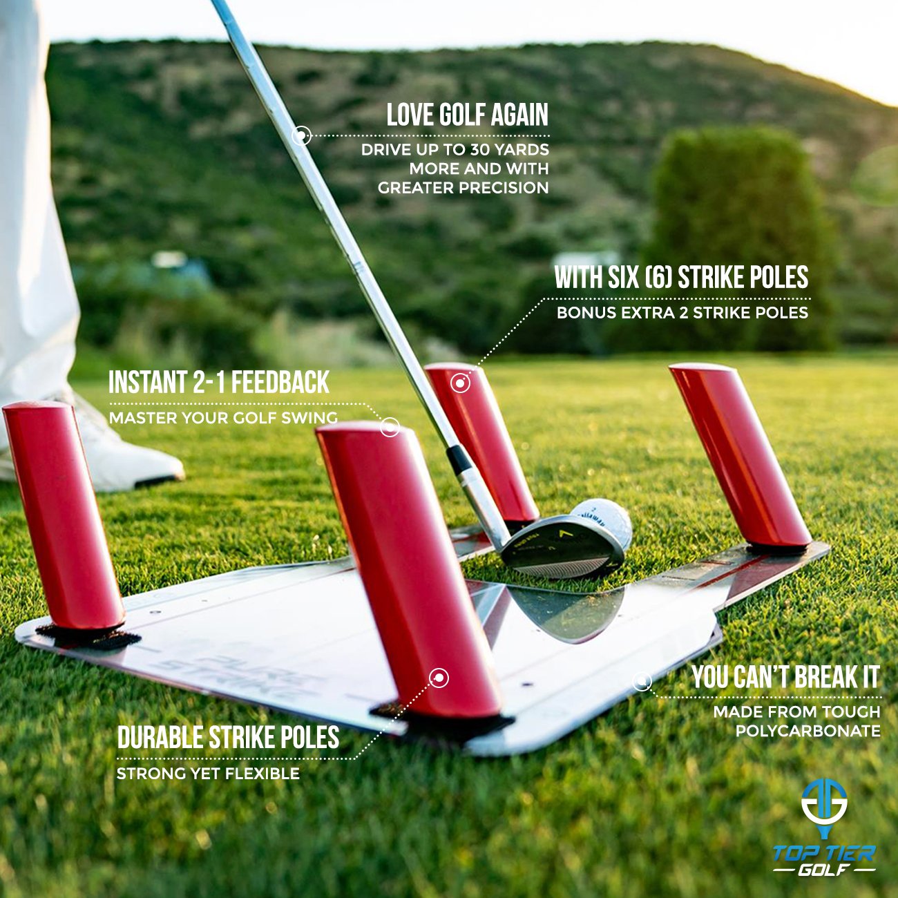 Palos de golf iron green Los mejores palos de golf