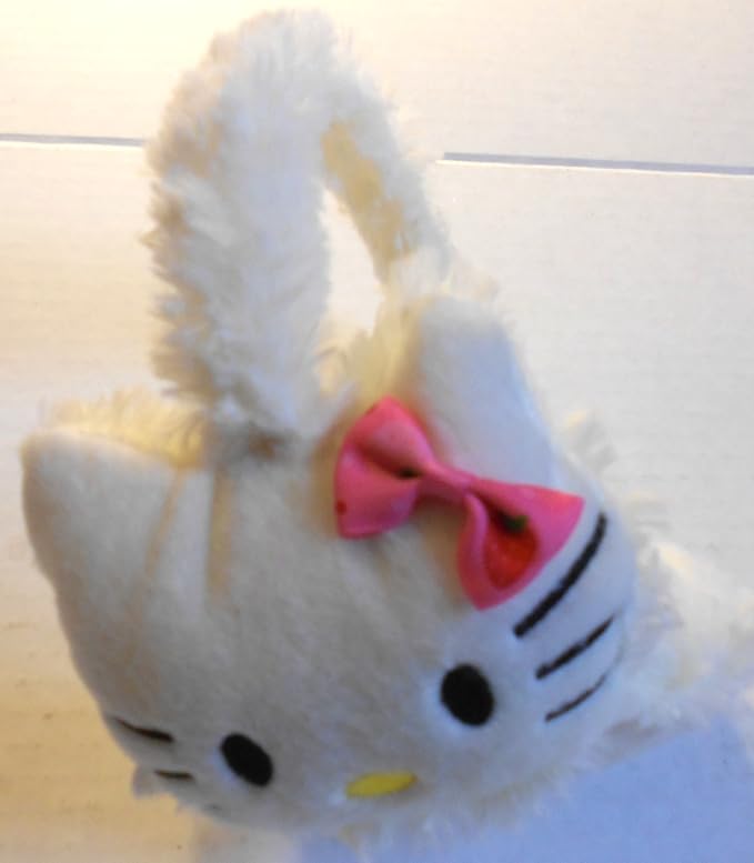 Hello Kitty White Earmuffs at Amazon Women’s Clothing store Cold