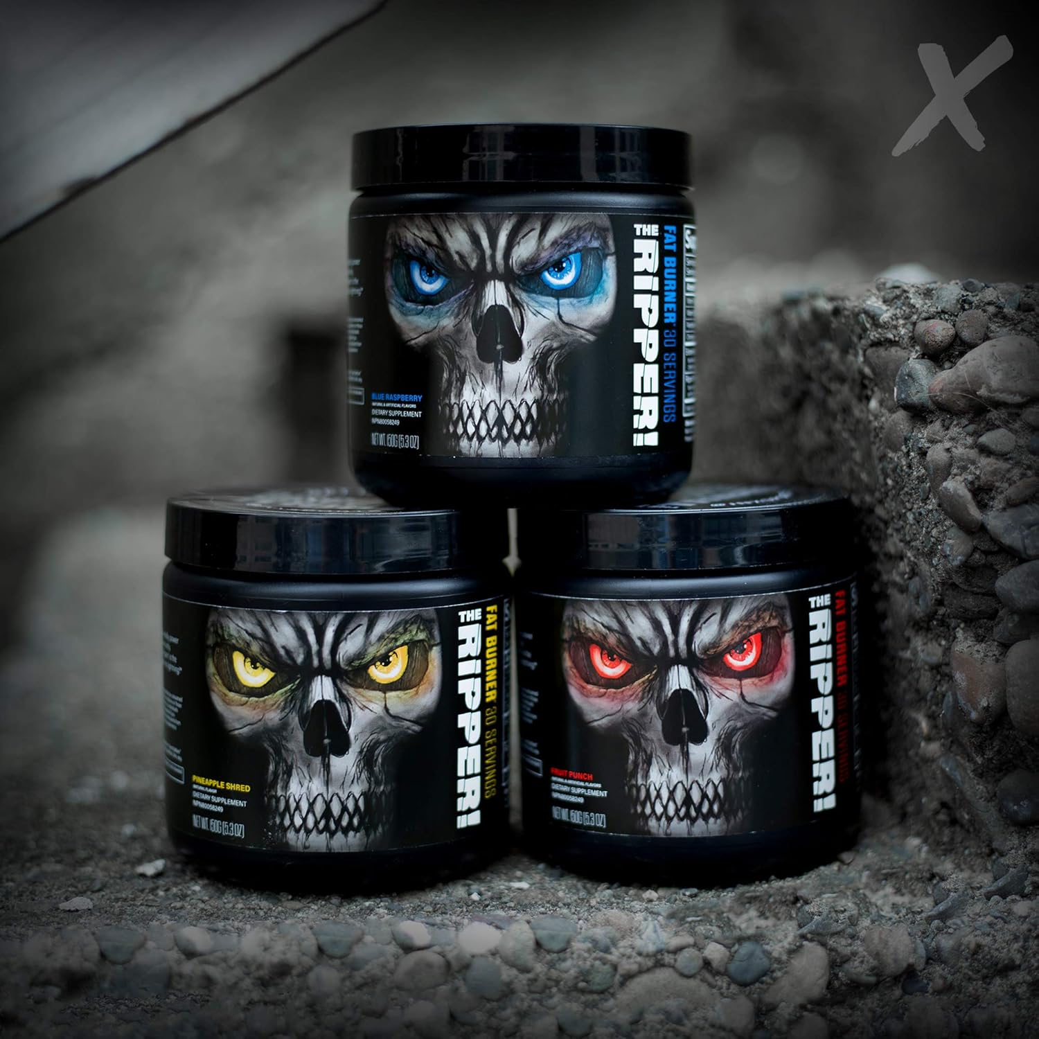 JNX Sports The Ripper! Fat Burner Dietary Supplement with Super Thermogenesis, Appetite Control & Extreme Energy, Men & Women | Razor Lime | 30 SRV: Health & Personal Care
