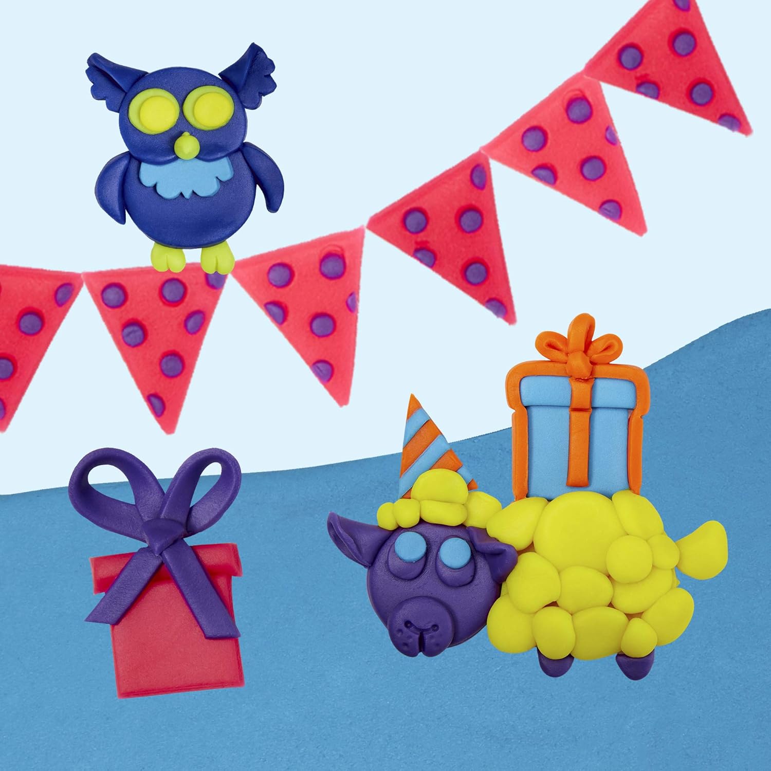 Play-Doh Handout Non-Toxic Modeling Compound: Toys & Games