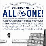 Dr. Bronner's Almond Organic Castile Liquid Soap 473ml - 18 in 1 view 7