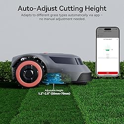 Redkey MGC1000 Robot Lawn Mower with 590ft Boundary