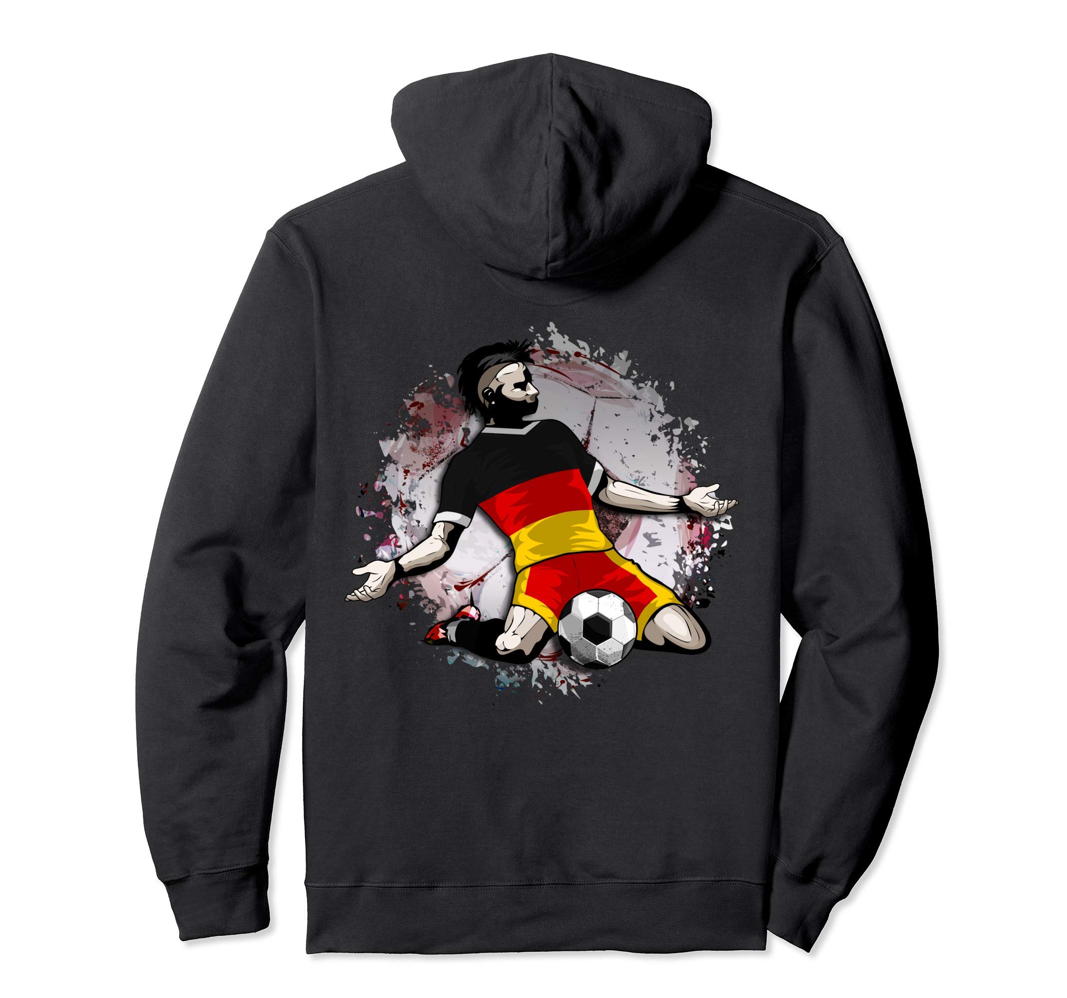 Germany Soccer German National Flag Proud Football Lovers Pullover Hoodie