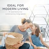 CUQOO 3 Tier Clothes Airer - Foldable Indoor Outdoor Drying Rack view 4