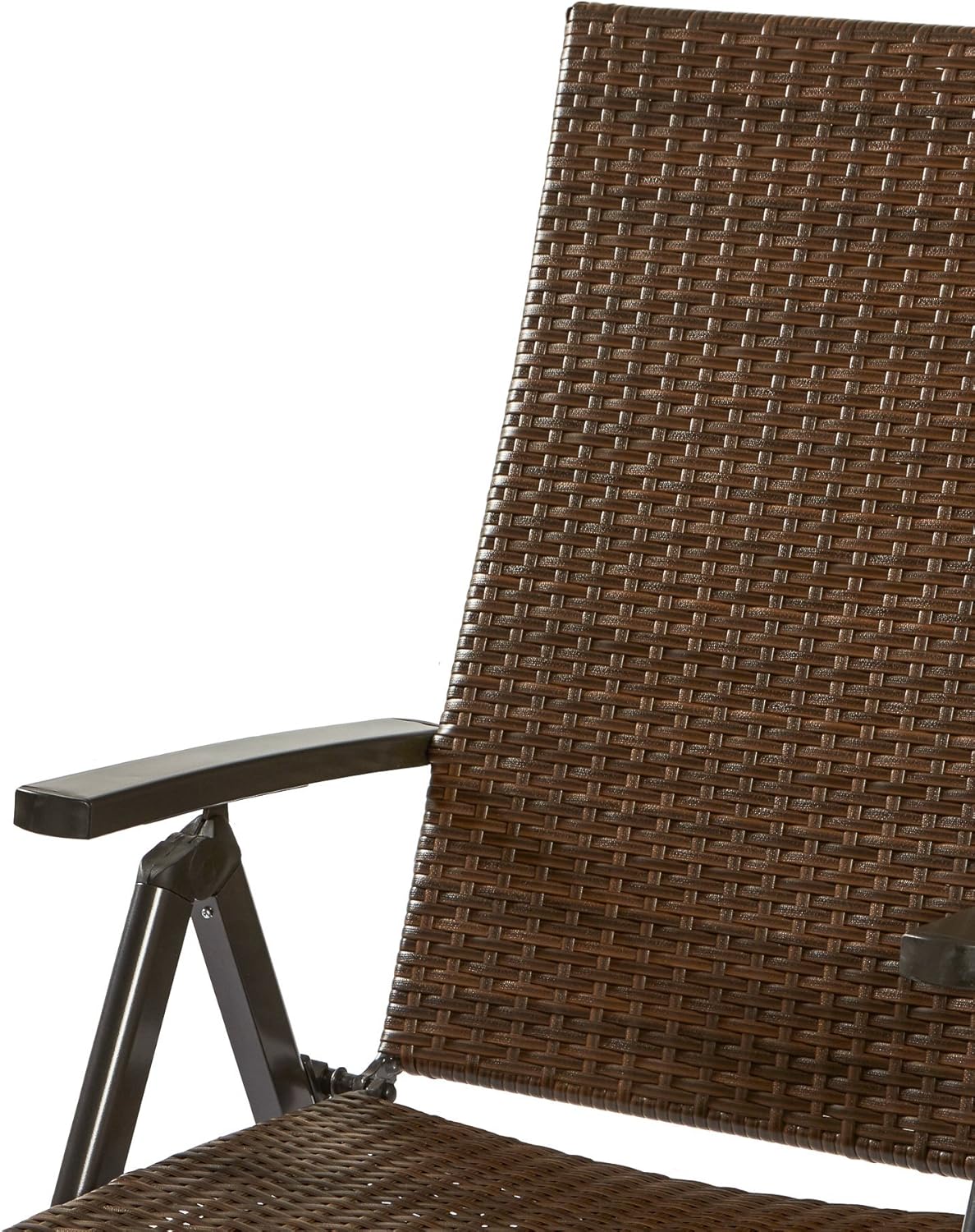 sundale outdoor bar stools on Amazon Com Greendale Home Fashions Hand Woven Pe Wicker Outdoor Reclining Chairs Garden Outdoor