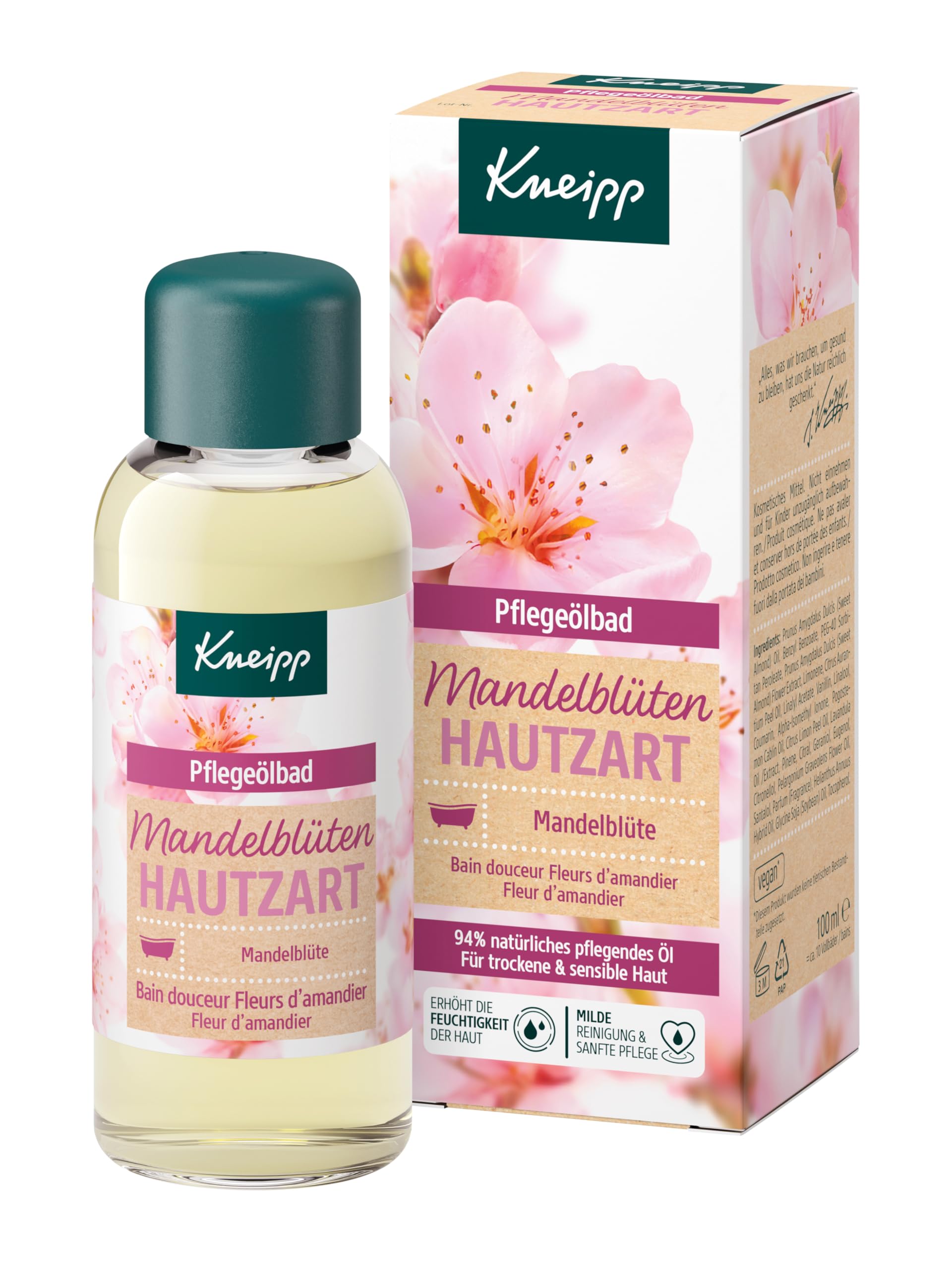 Kneipp Oil Bath Almond Blossom Skin Care 100 ml