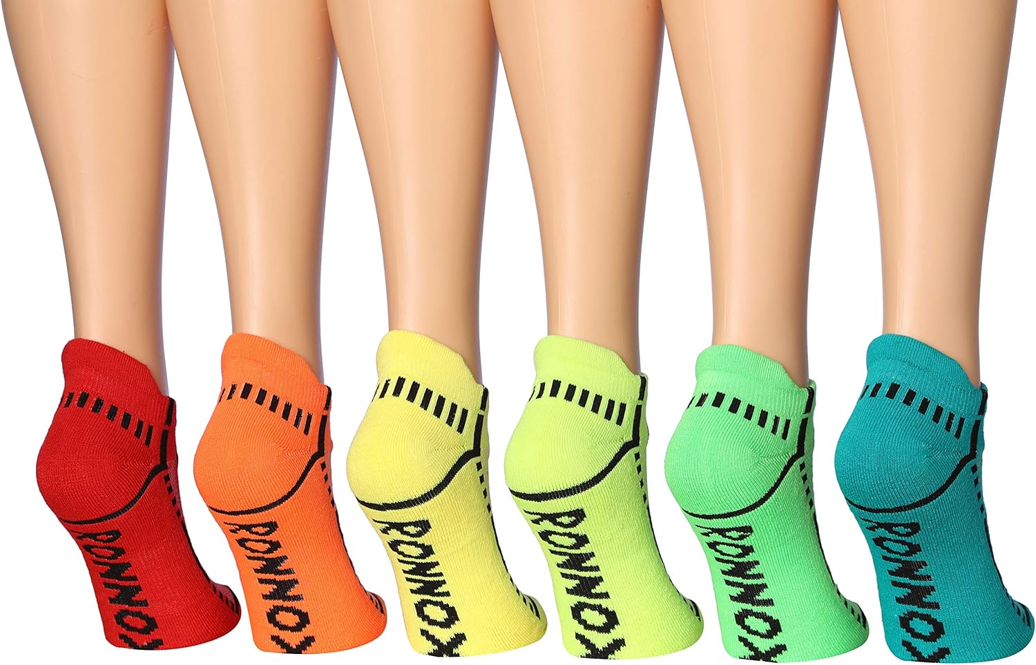 Ronnox Women's 12-Pairs Low Cut Running & Athletic Performance Tab Socks at  Women’s Clothing store