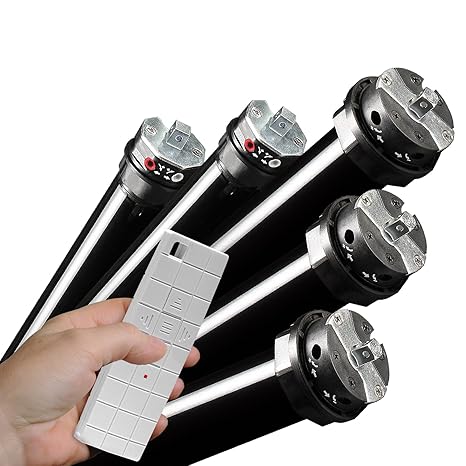 NOBILY / FUNK / Maxi - Funkmotor Rolladenmotor Rohrmotor PR5 20/15-60 (Zugkraft 50kg) EAN 4260355820111