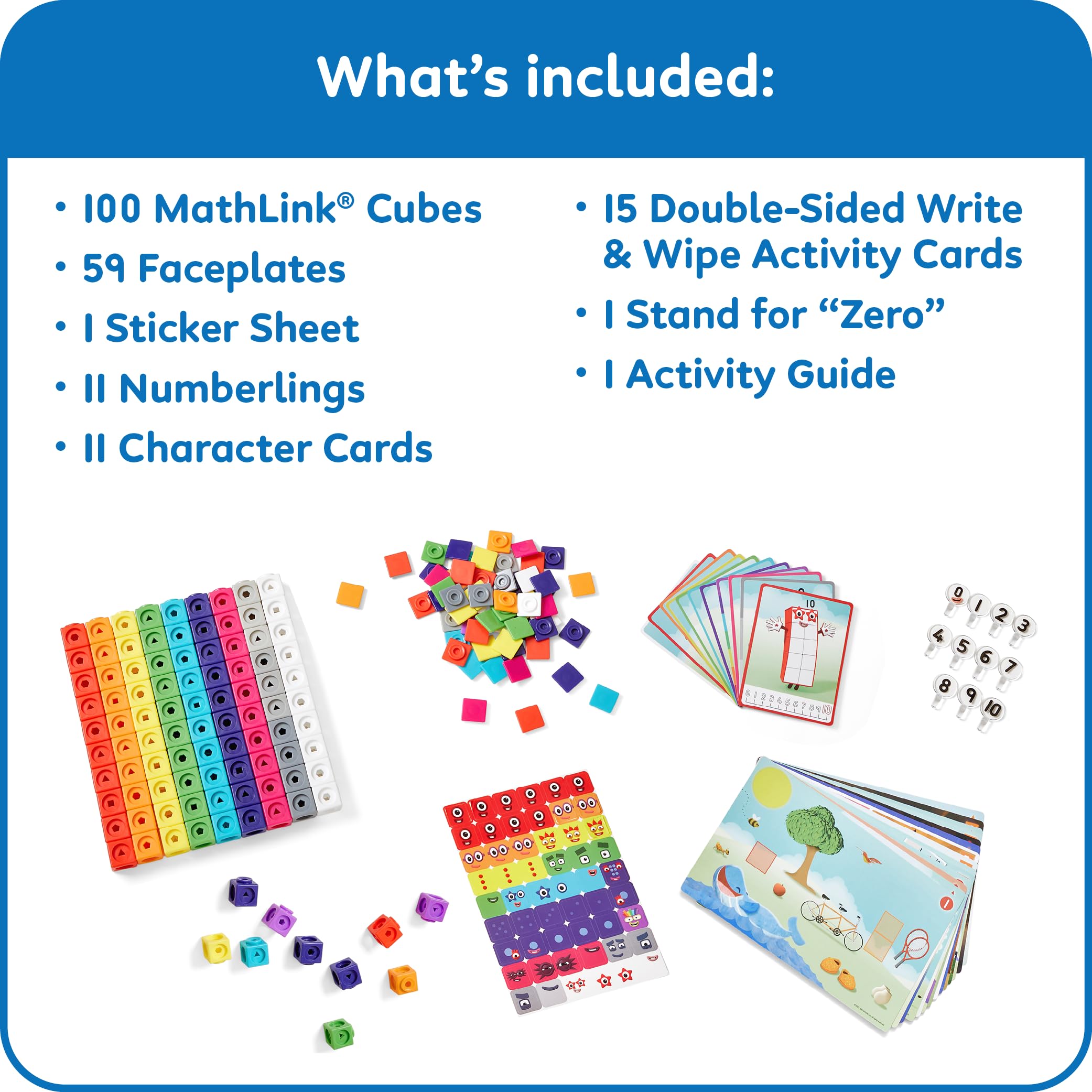 Mua Learning Resources Numberblocks MathLink Cube 1-10 Activity Set ...