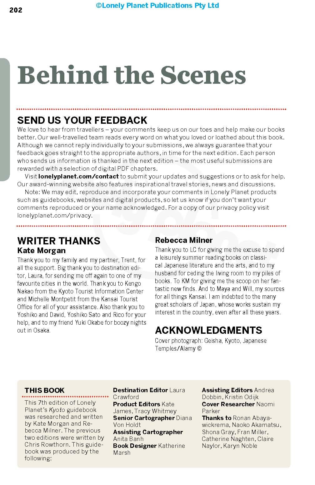 Lonely Planet Kyoto (Travel Guide)