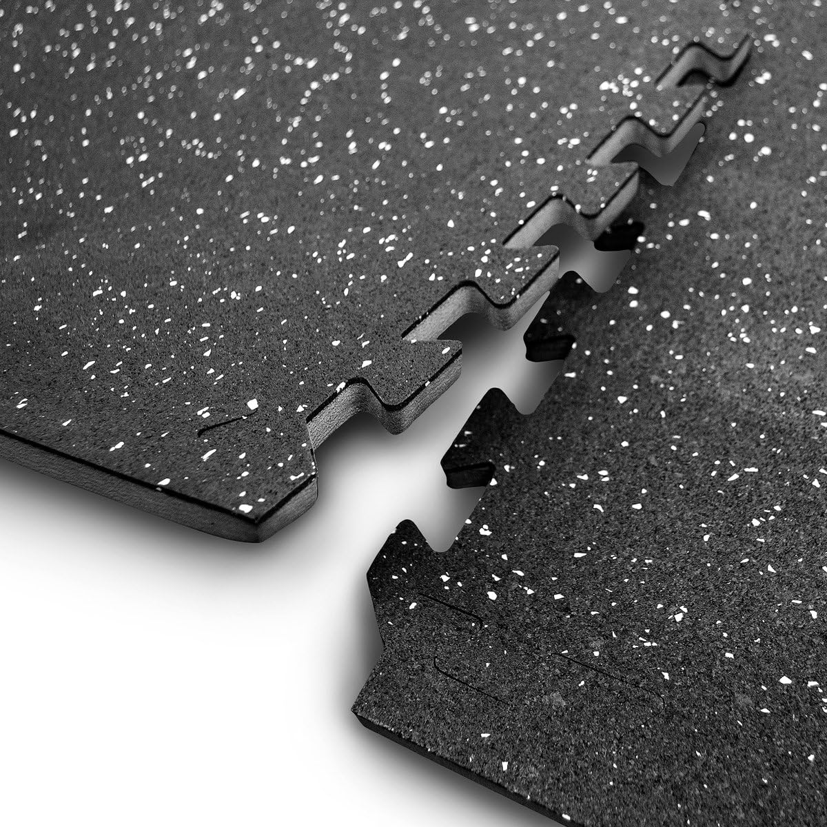 Sivan Health and Fitness Exercise Mat Tiles, High Density EVA Foam with Rubber Top for Home Gym Heavy Workout Equipment Flooring, Interlocking Puzzle Floor - 24 Sq Ft : Sports & Outdoors