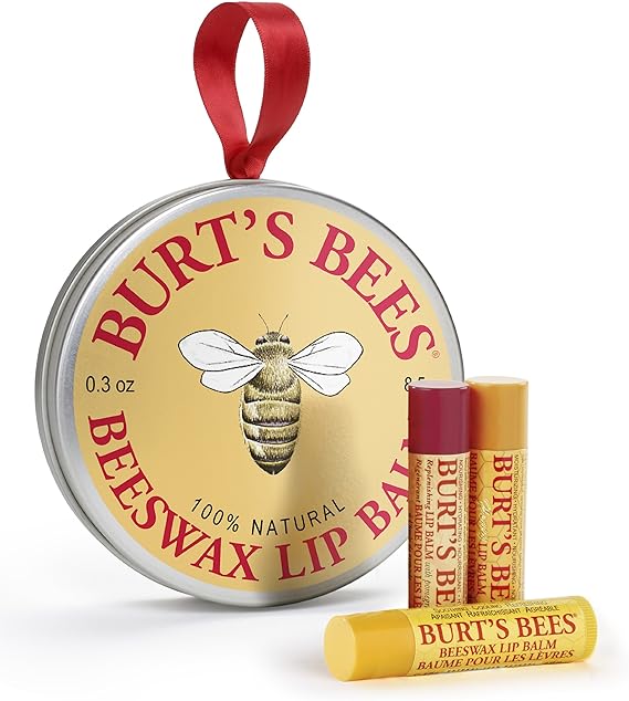 Burt's Bees Lip Balm Tin Ornament Amazon.co.uk Beauty