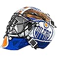 Franklin Sports NHL Team Logo Mini Hockey Goalie Mask with Case - Collectible Goalie Mask with Official NHL Logos and Colors