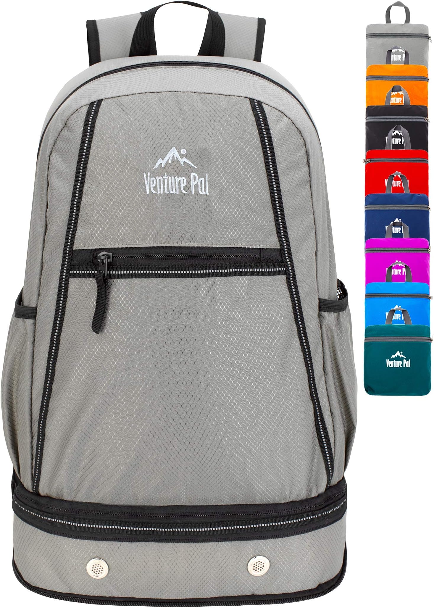 Venture Pal 35L Lightweight Packable Hiking Backpack with Wet Pocket & Shoes Compartment Travel Backpack for Men and Women