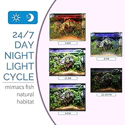 hygger Advanced LED Aquarium Light with Timer, 24/7