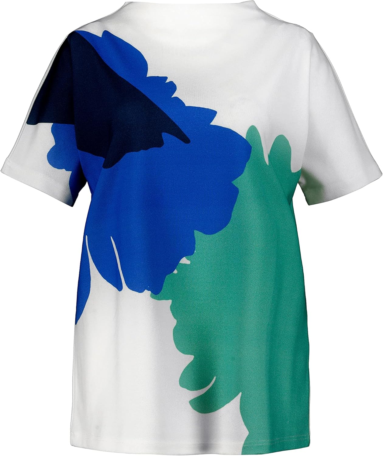 Ulla Popken Damen große Größen Übergrößen Plus Size Shirt Lagune 54