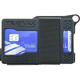 Trayvax Armored Summit Wallet, RFID Front Pocket Metal Credit Card Holder with Money Clip, Slim Minimalist Wallet for Men and Women