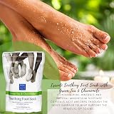 Escenti Cool Feet Soak & Lotion Set Green Tea Chamomile Dry Skin Relief view 2