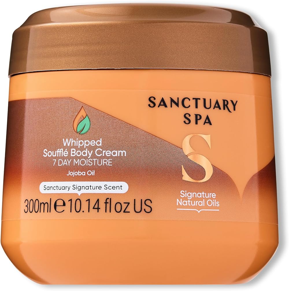 Sanctuary Whipped Soufflé Body Cream 300 ml No Mineral Oil Cruelty Free