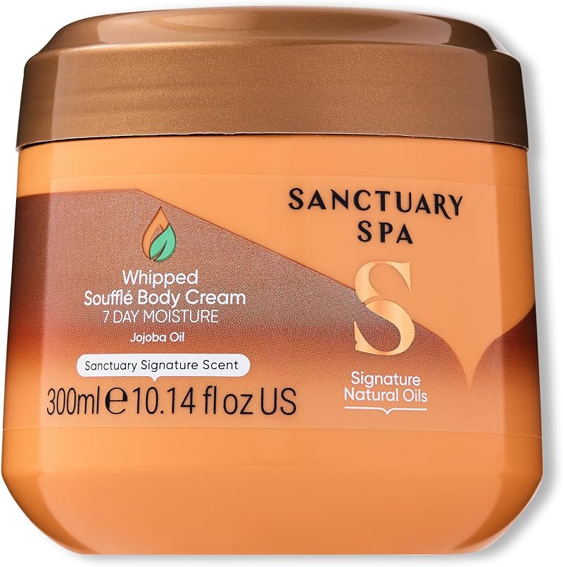Sanctuary Whipped Soufflé Body Cream 300 ml No Mineral Oil Cruelty Free