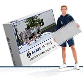 Skate Anytime Precision Dryland Hockey Tiles &ndash; Expandable Off-Ice Hockey Training Zones for Stickhandling, Passing &amp; Shooting
