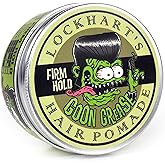 Lockhart’s Goon Grease – The Legendary Original Oil-Based Pomade for Men – Barber-Grade Hold, Brilliant Shine – Handcrafted, Moisture-Locking Formula with Avocado Oil and Lanolin – (3.4 oz)
