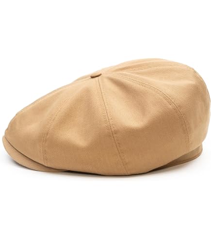Sterkowski Tony Paperboy Hat | Leather Driving Cap | Scally Cap
