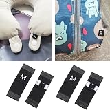 YINETTECH 500PCS Clothes Size Labels S M L XL XXL Embroidered Tags view 3
