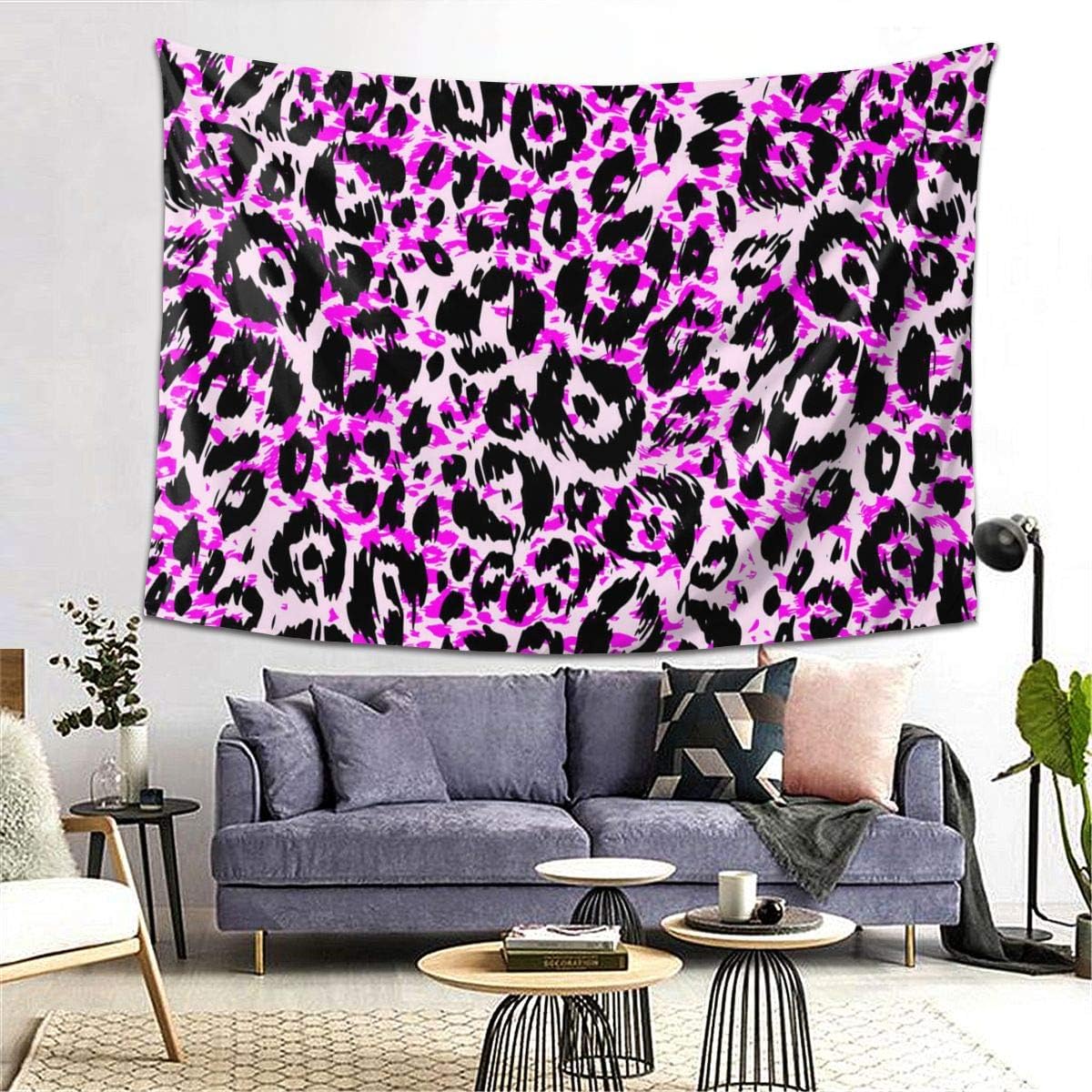 bneegxg Hippie Popular Wall Hanging Tapestry Leopard Animal Skin for Bedroom Living Room Dorm 39.4(H) X59.1(W)