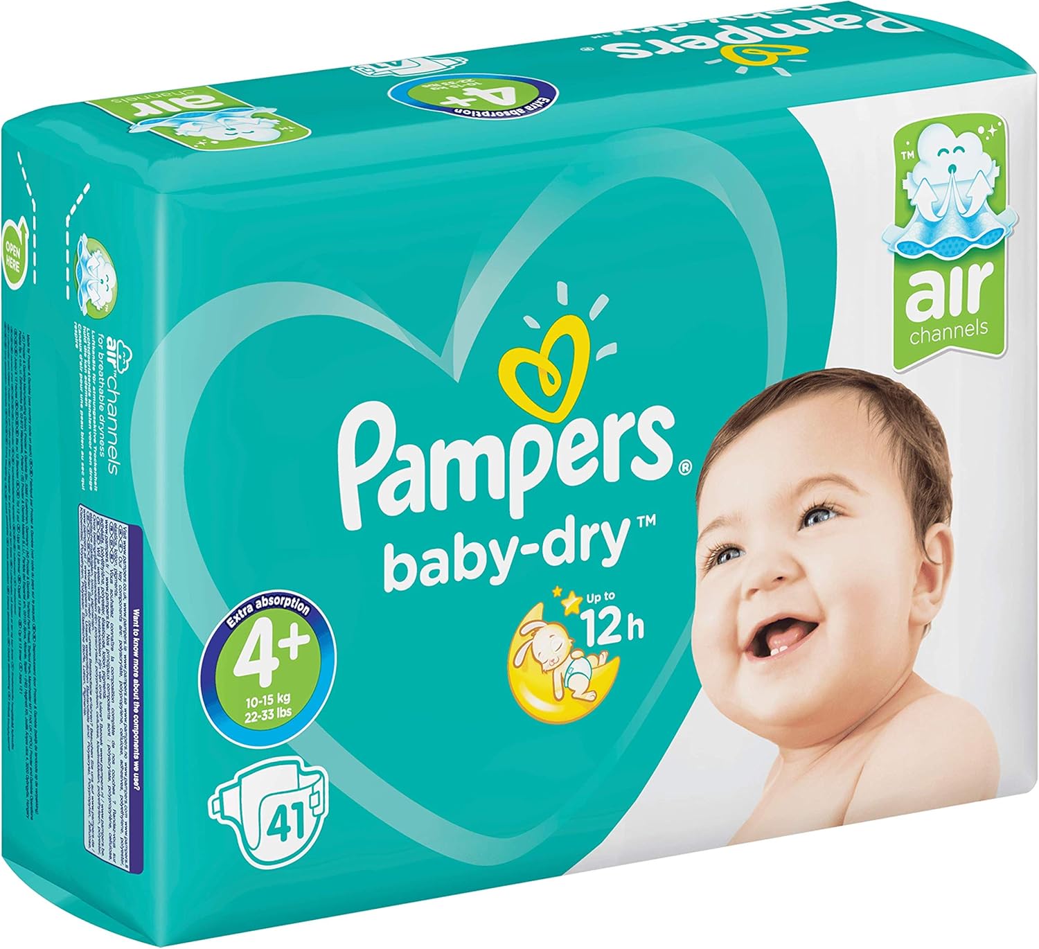 Couches Couches Jetables Couches Bebe 9 18 Kg Baby Dry X41 Couches Pack Geant Pampers Couches Taille 4