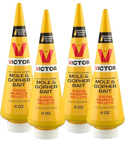 Amazon.com : Victor M6009 Poison Moleworms, Yellow (Twо Расk