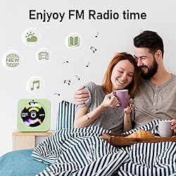 CD Player Portable Bluetooth 5.1 Desktop CD Player