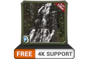 cascade de pluie gratuite HD - détendez-vous avec une scène pluvieuse paisible et profitez de votre téléviseur HDR 4K, de vot