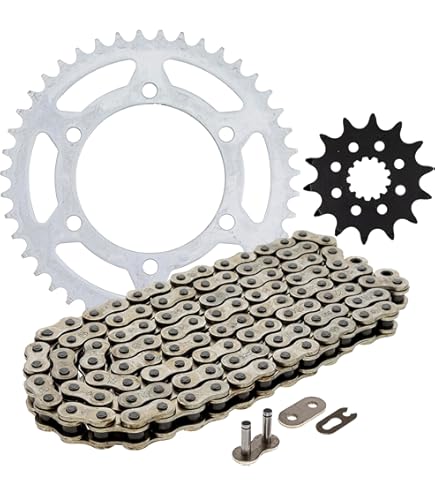 NICHE Drive Sprocket Chain Combo for Kawasaki Ninja ZX6R ZZR600