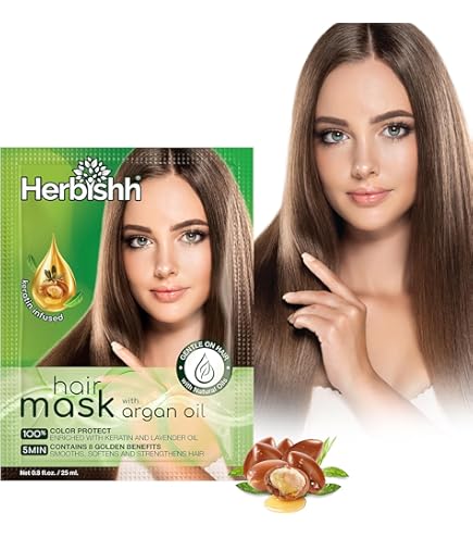 Amazon.com: Herbishh Koloret Keratin Color Depositing Hair Mask