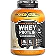 Body Fortress Super Advanced Whey Protein Powder, Vanilla Flavored, Gluten Free, 5 Lb